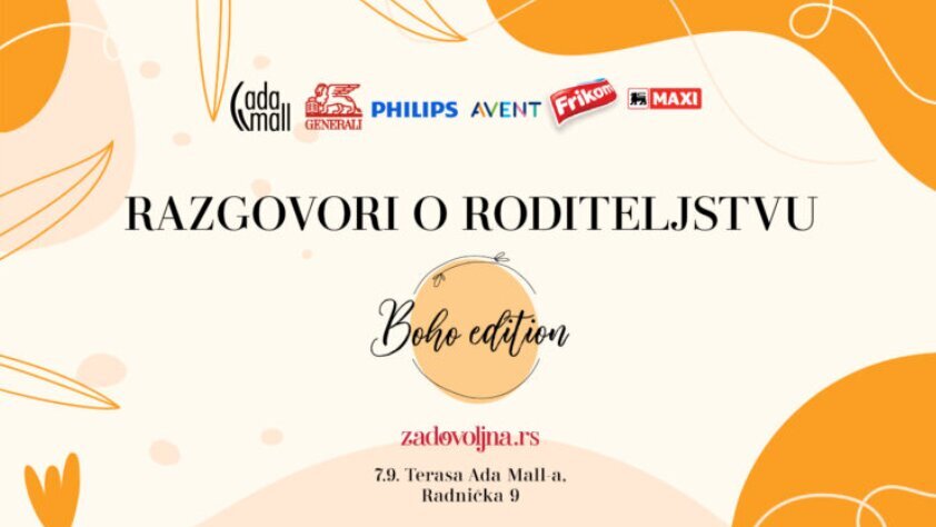 Portal Zadovoljna organizuje konferenciju „Razgovori o roditeljstvu – Boho Edition“ 7