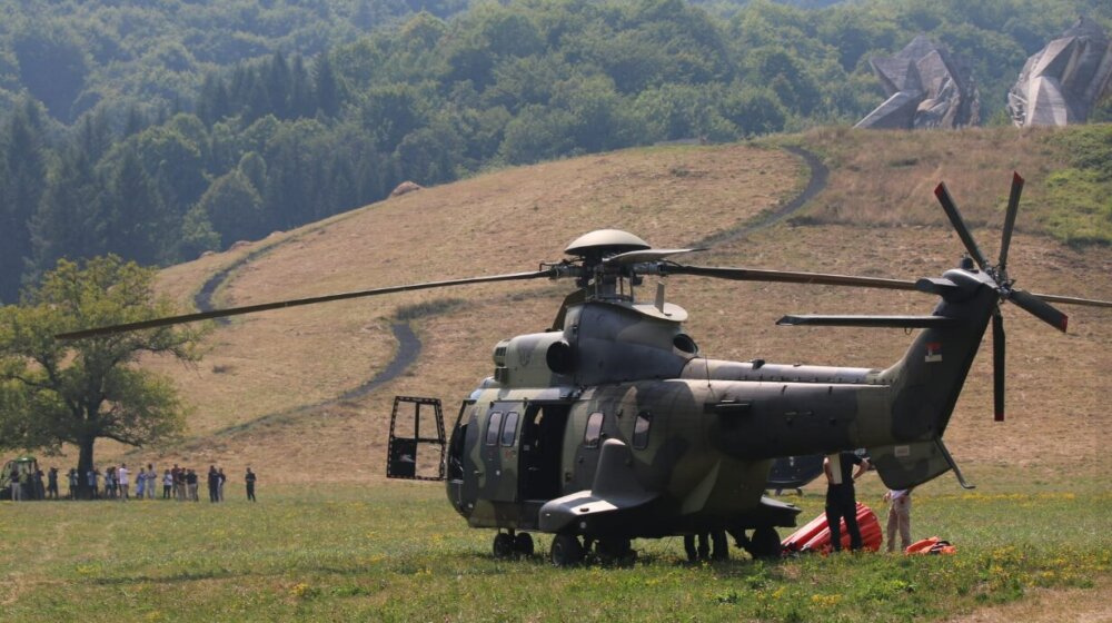 Helikopteri iz Srbije u borbi protiv vatrene stihije u Nacionalnom parku Sutjeska 11