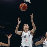 I košarkašice Srbije protiv Australije u četvrtfinalu 20