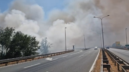 (VIDEO) Veliki požar u Novom Sadu, otežan pristup vatrogasnim vozilima zbog posete Makrona 10