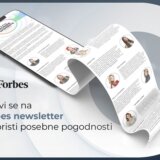 Prijavite se za Forbes Newsletter i iskoristite specijalne pogodnosti 3