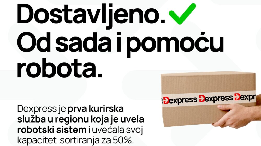 Dexpress prva kurirska služba u regionu koja je uvela robote u sortiranje paketa 9