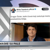 Kako se ceo Tviter podsmeva režimskim medijima koji su se uspaničili zbog objave satiričnog profila u kojoj piše „Šolaka za predsednika“ 2