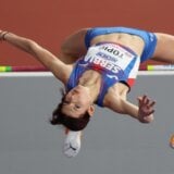 Angelina Topić u finalu skoka uvis na Olimpijskim igrama u Parizu 6