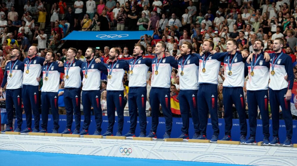 Zlatni vaterpolisti Srbije i drugi osvajači medalja na kraju Olimpijskih igara u Parizu (11. avgust) 1