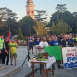 Protest protiv rudarenja litijuma u Mionici: "Oni su rešili da unište prirodu, mi imamo to nećemo dati" (FOTO) 3