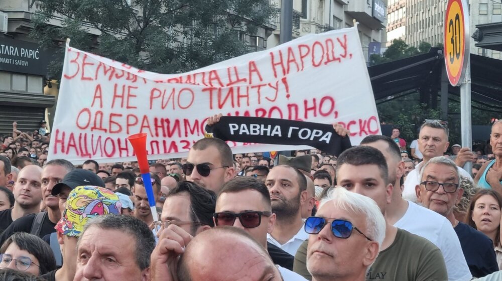 Arhiv javnih skupova objavio koliko građana prisustvuje večerašnjem protestu u Beogradu 1