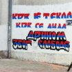 Stihovi Marša na Drinu smenili mural Ratku Mladiću (FOTO) 12