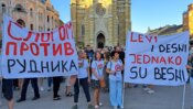 Protest protiv kopanja litijuma ispunio Trg slobode u Novom Sadu: "Protiv sebe imamo najmoćnije kompanije sveta, ali nećemo se predati" (VIDEO, FOTO) 6