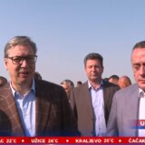 Vučićev drugi dan u Podrinju: Obilazi radove na brzoj saobraćajnici 4