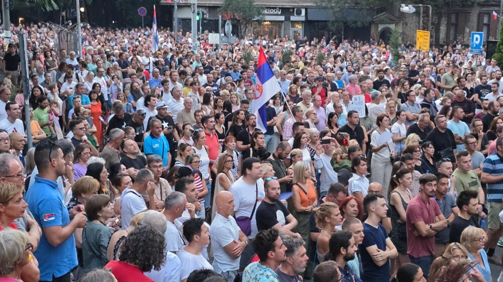 Arhiv javnih skupova objavio koliko je bilo ljudi na protestu koji je organizovala Eko straža 13