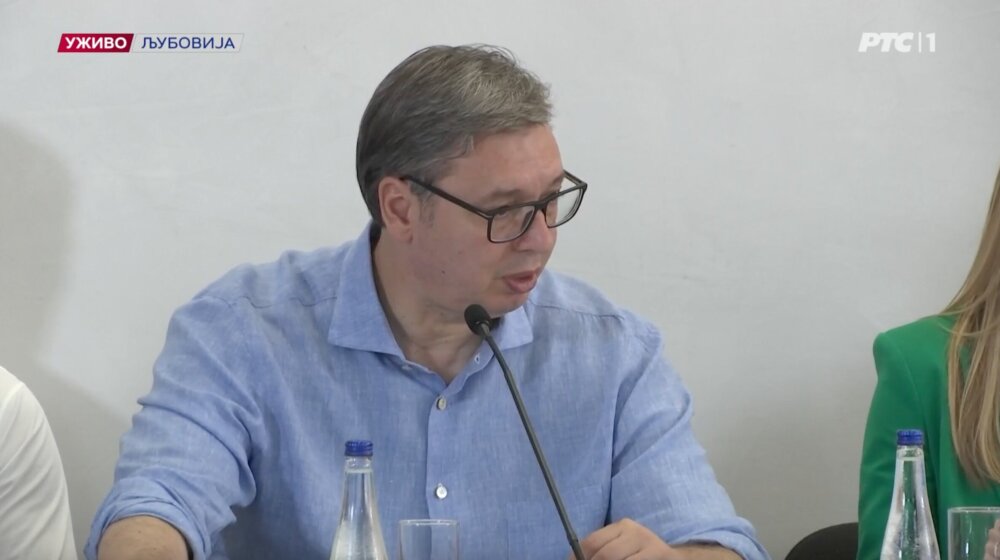 Vučić u Ljuboviji: Vidim zabrinutost ljudi zbog otvaranja rudnika 10