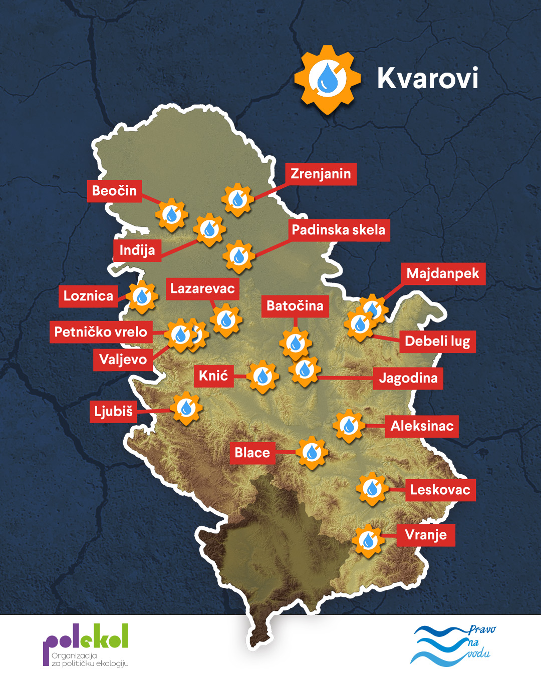 (MAPE) Gde su u Srbiji tokom jula i avgusta zabeležene nestašice vode? 4