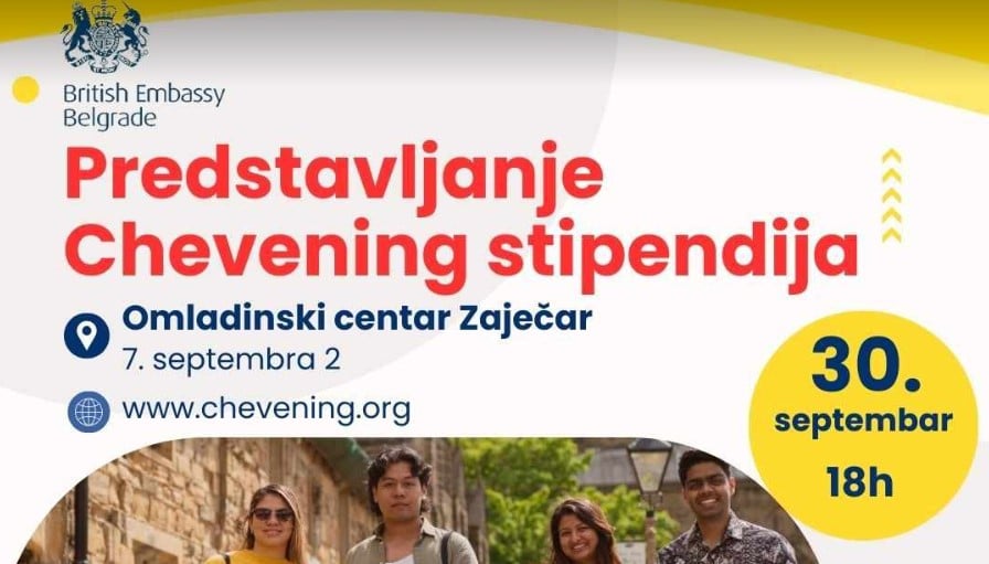 Predstavljanje Chevening stipendija u Zaječaru 1