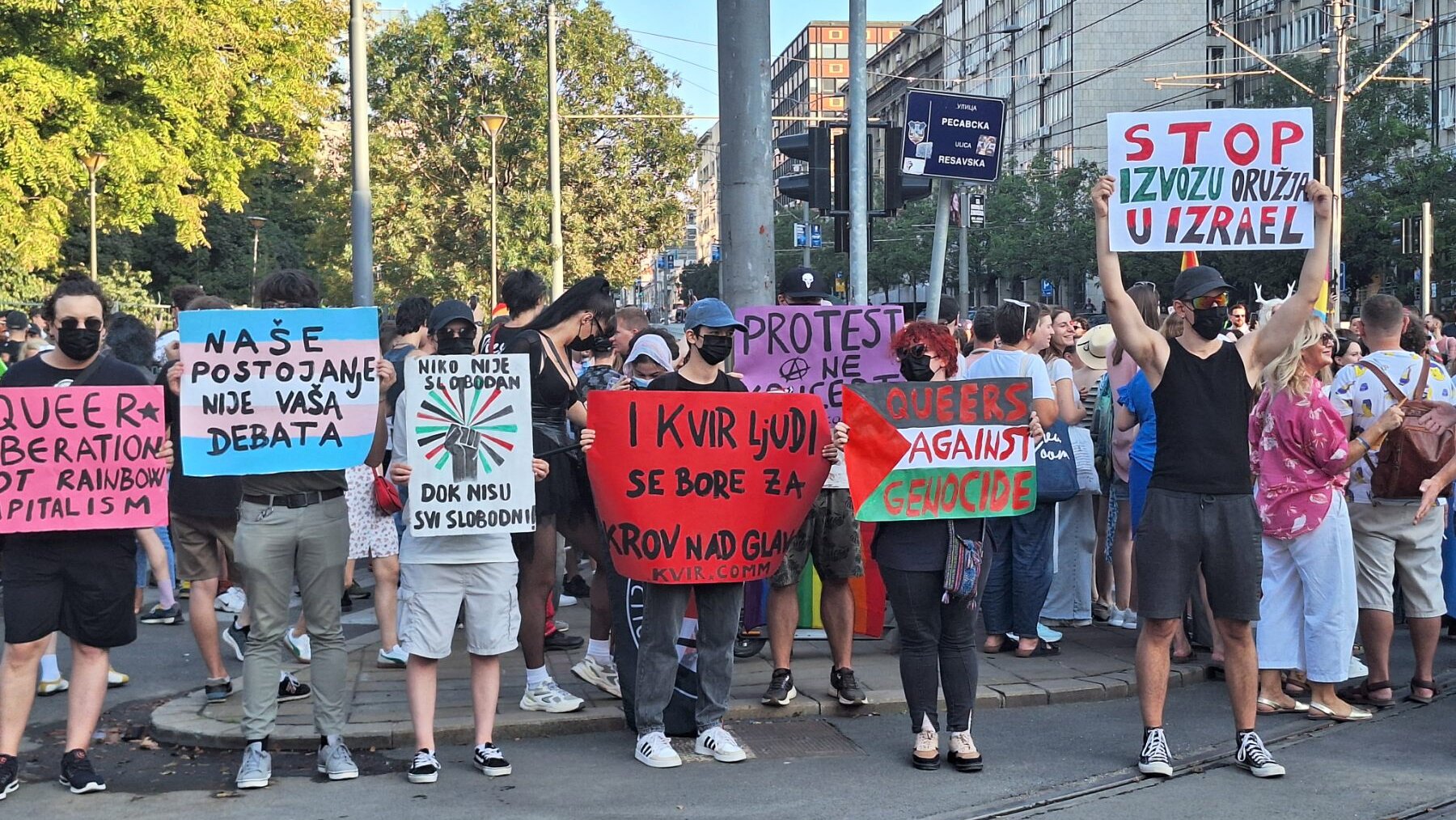 BLOG Beograd Prajd: Kolona građana krenula niz Nemanjinu ulicu (FOTO/VIDEO) 5