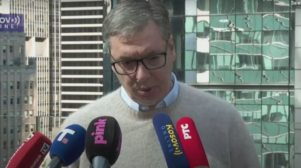 Vučić iz Njujorka poručio Ćuti da jeste Panta i da će nastaviti da mesi pitu 1