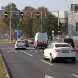 "Mala maca" za Slaviju: Reporter Danasa na Ušću proveravao kako izgleda kad se na kružni tok postavi semafor (FOTO) 5