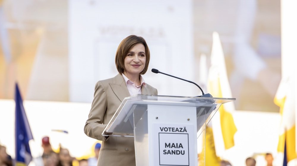 Sandu proglasila pobedu na predsedničkim izborima u Moldaviji 9