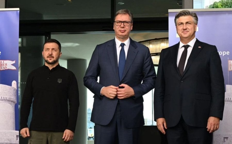 Vučić u Dubrovniku: Srbija neće uvesti sankcije Rusiji i sedi samo na "srpskoj stolici" 1