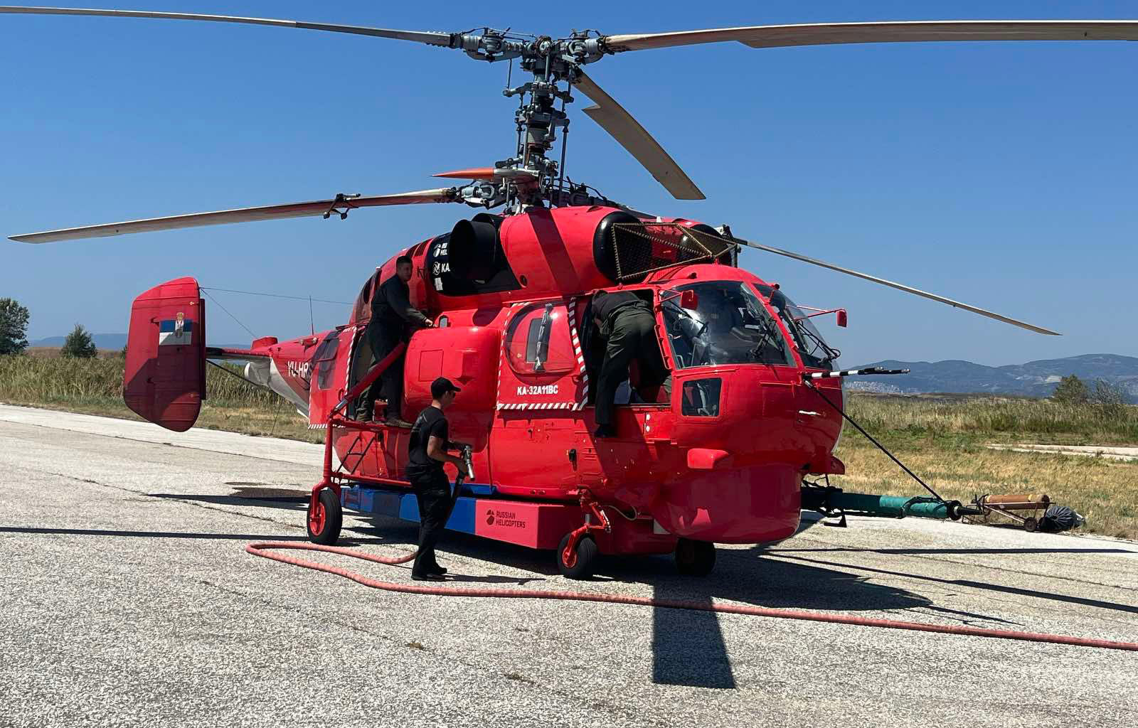 MUP poslao helikopter Grčkoj za gašenje velikog šumskog požara (FOTO) 4