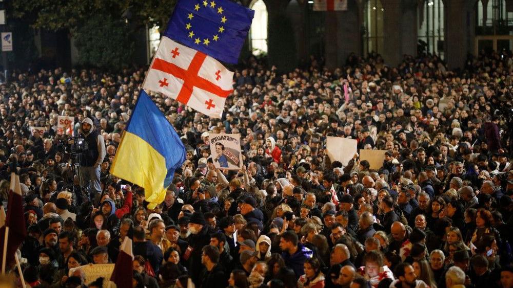 protest u gruziji, opozicija u gruziji