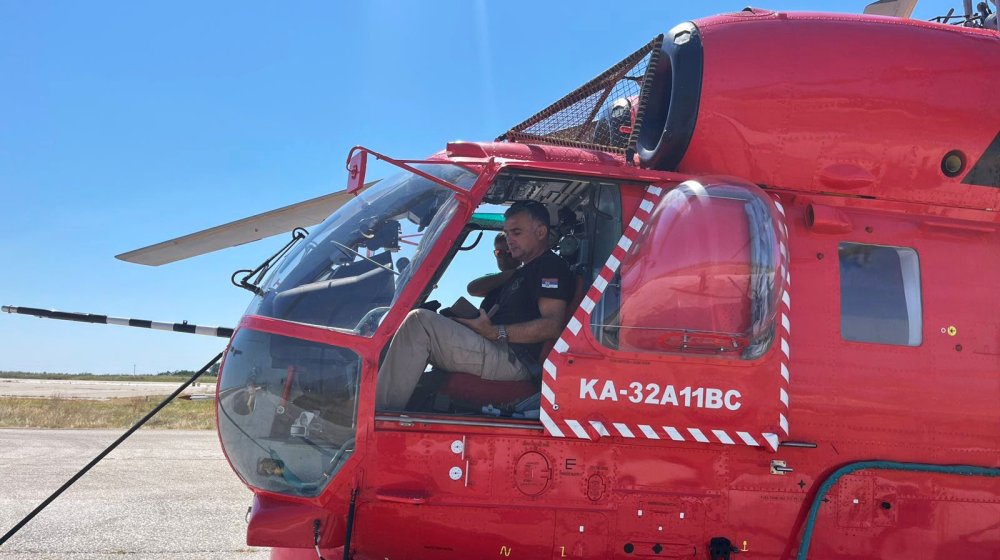 MUP poslao helikopter Grčkoj za gašenje velikog šumskog požara (FOTO) 1