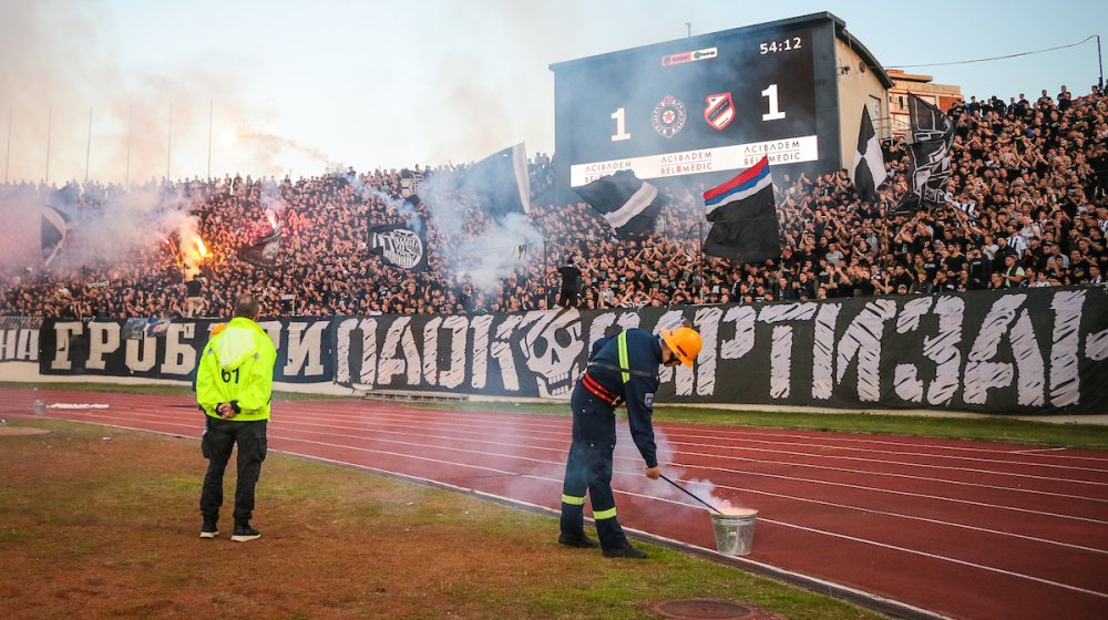 Poznato kolika je bila poseta na utakmici Partizan - Čukarički 1