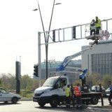 Nepuna dva meseca od otvaranja kružnog toka kod Ušća, postavljaju se semafori (VIDEO) 4