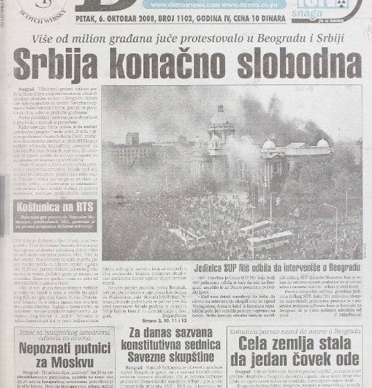 "Srbija konačno slobodna": Kako je izgledao taj 5. oktobar 2000. godine? 8