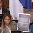 UŽIVO Skupština zaseda o litijumu: Nakon Nestorović, ministarka Đedović Handanović se vratila u istoriju i pokazala potpis bivšeg ministra (VIDEO, FOTO) 9