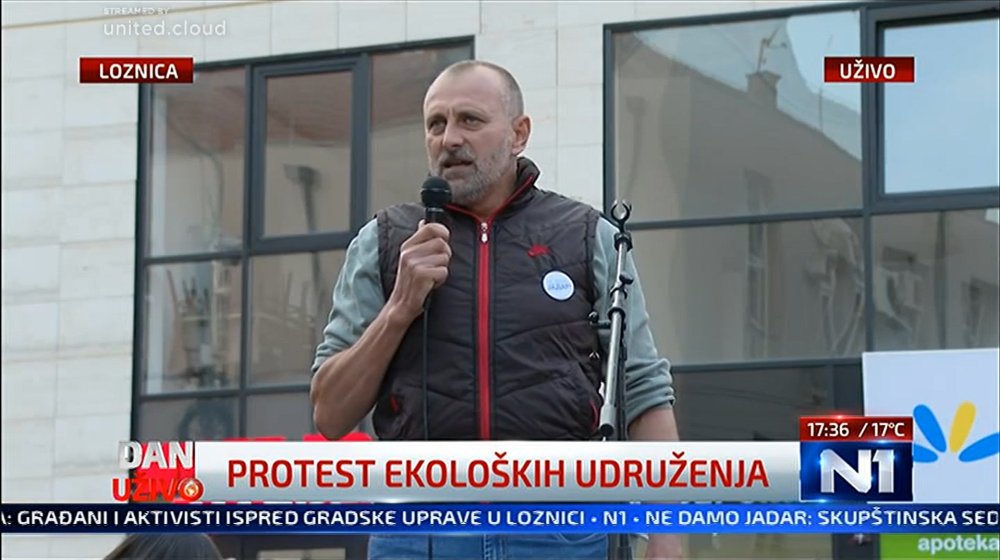 Kokanović na protestu u Loznici: Potpisavanje Plana je potpisivanje kapitulacije 1