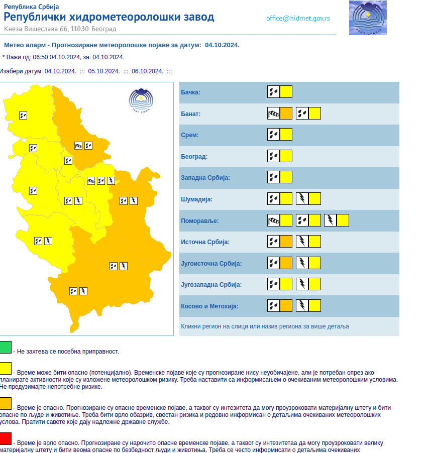 Vremenska prognoza: RHMZ upozorio na obilne padavine, kakvo nas vreme očekuje narednih dana 2