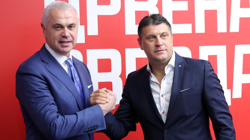 Zvezdan Terzić i Vladan Milojević, FK Crvena zvezda