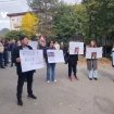 "Da li je EU zabrinuta?": Protest zbog hapšenja Arsenijevića u Kosovskoj Mitrovici 9