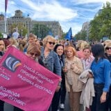 Kako je izgledao današnji protest prosvetnih radnika u slikama?(FOTO) 8