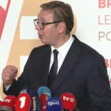 Vučić u Tivtu poručio da se Srbija nikad nije ogrešila o Crnu Goru i ušao u verbalni okršaj sa novinarima 5