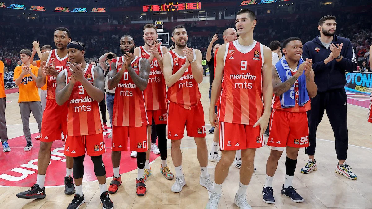 KK Crvena zvezda raspored