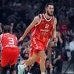 Tabela Evrolige: Zvezda na deobi prvog mesta, Partizan trenutno na poslednjoj poziciji 14