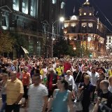 Pavle Cicvarić na protestu opozicije: Na vlasti su ljudi koji imaju krvave ruke, koji lažu, koji čine zločine i nemaju srama 4