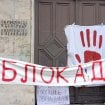 Studenti zauzeli Rektorat Univerziteta u Beogradu, blokada će trajati do ponoći 5