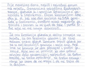 Pismo prenosimo u celosti: Šta je ratni zločinac Radislav Krstić napisao u pismu sudu UN u kojem traži prevremeno puštanje na slobodu? 3