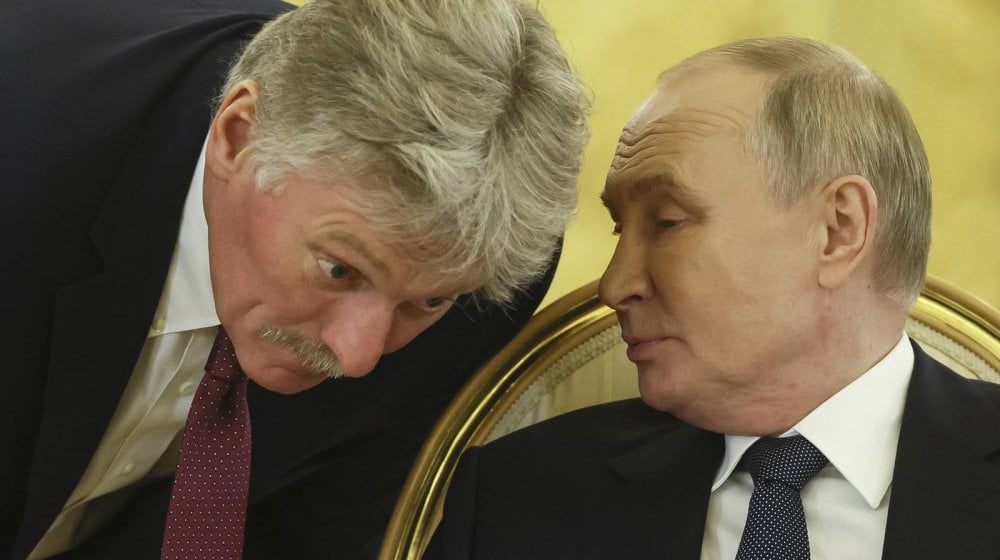 Dmitrij Peskov i Vladimir Putin