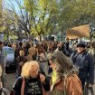 Protest u Novom Sadu: Fekalijama na gradsku kuću, skup podrške pritvorenima 8