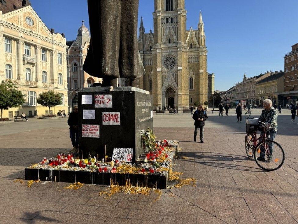 tragedija u Novom Sadu, železnička stanica u Novom Sadu