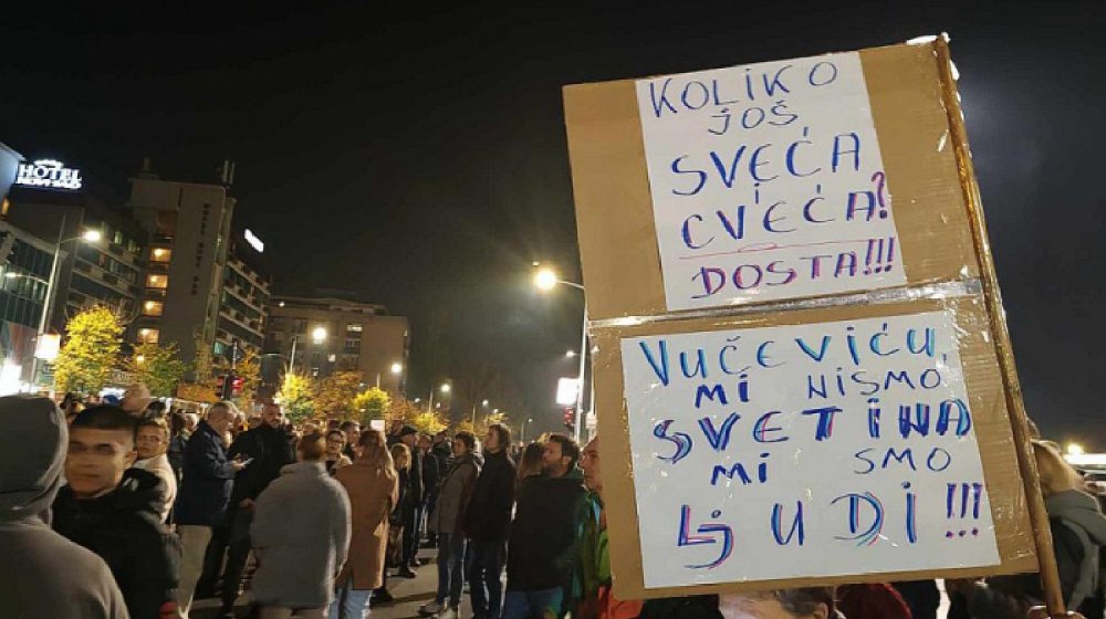 EFJ osudila napade na novinare N1 i Juronjuz tokom protesta u Novom Sadu 1