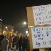 Tužilaštvo povodom sinoćnjeg protesta: Uhapšeno devet osoba, za nekima se traga 16