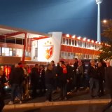 Ključa ispred "Marakane": Trubači zagrevanje za meč Zvezda - Barselona (VIDEO) 4