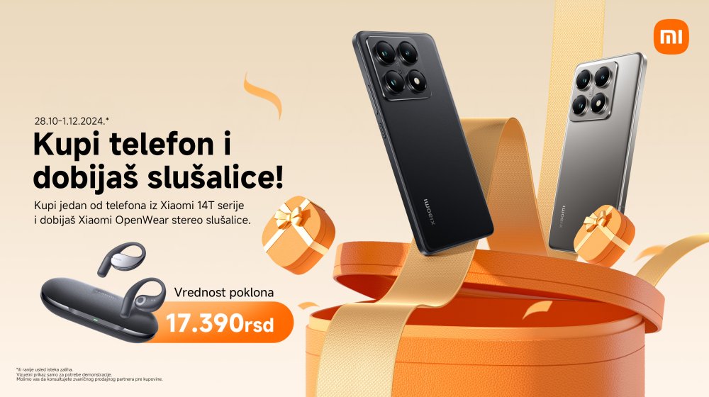 Fotografija i zvuk u savršenoj harmoniji - Xiaomi 14T serija uz OpenWear Stereo na poklon 9