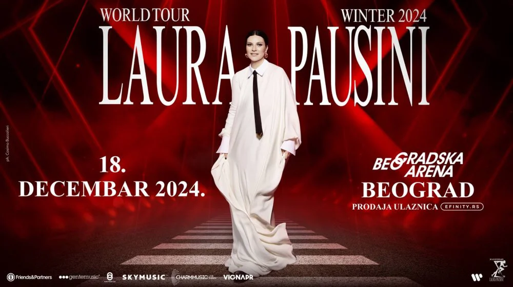 ulaznice za koncert, Laura Pausini