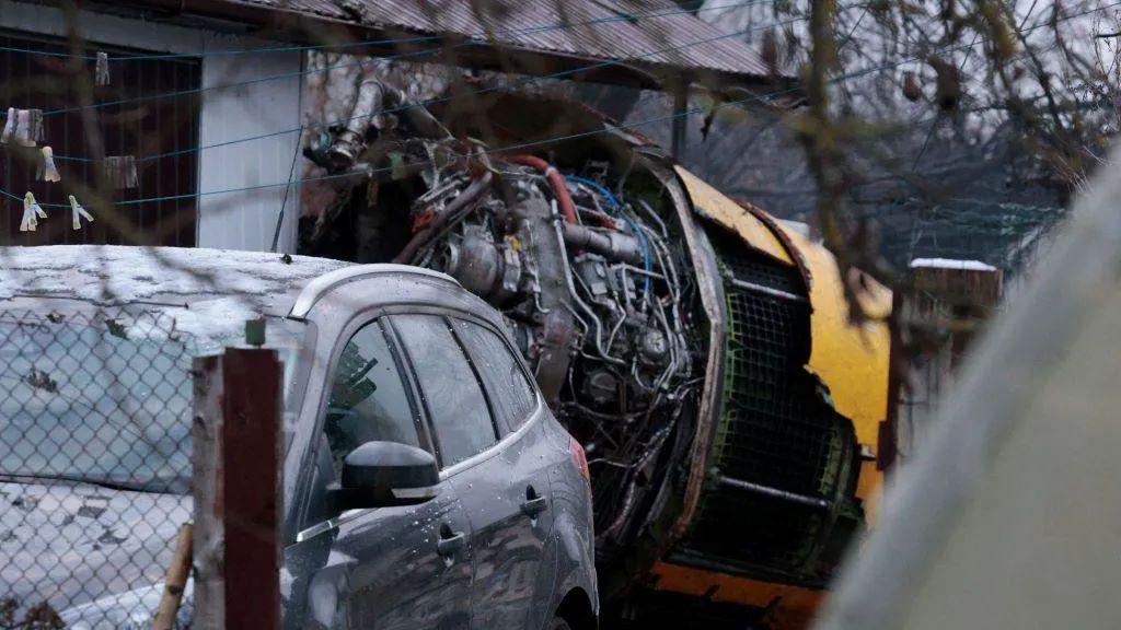 ostaci Boinga 737 koji se srušio u Litvaniji